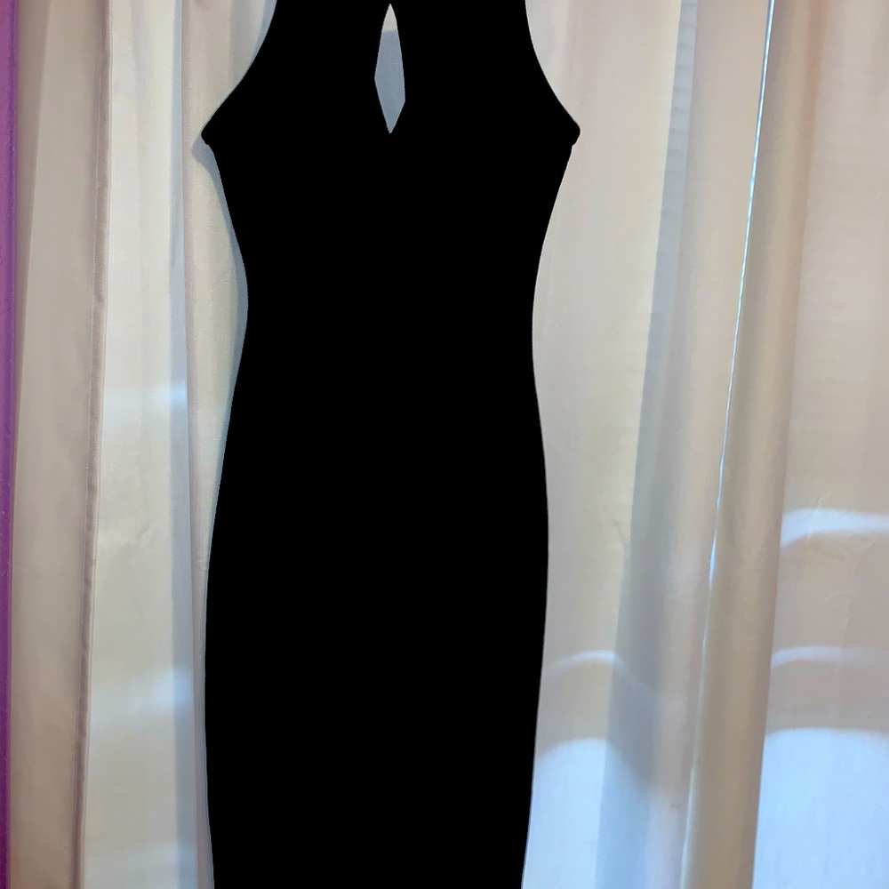 Long black dress